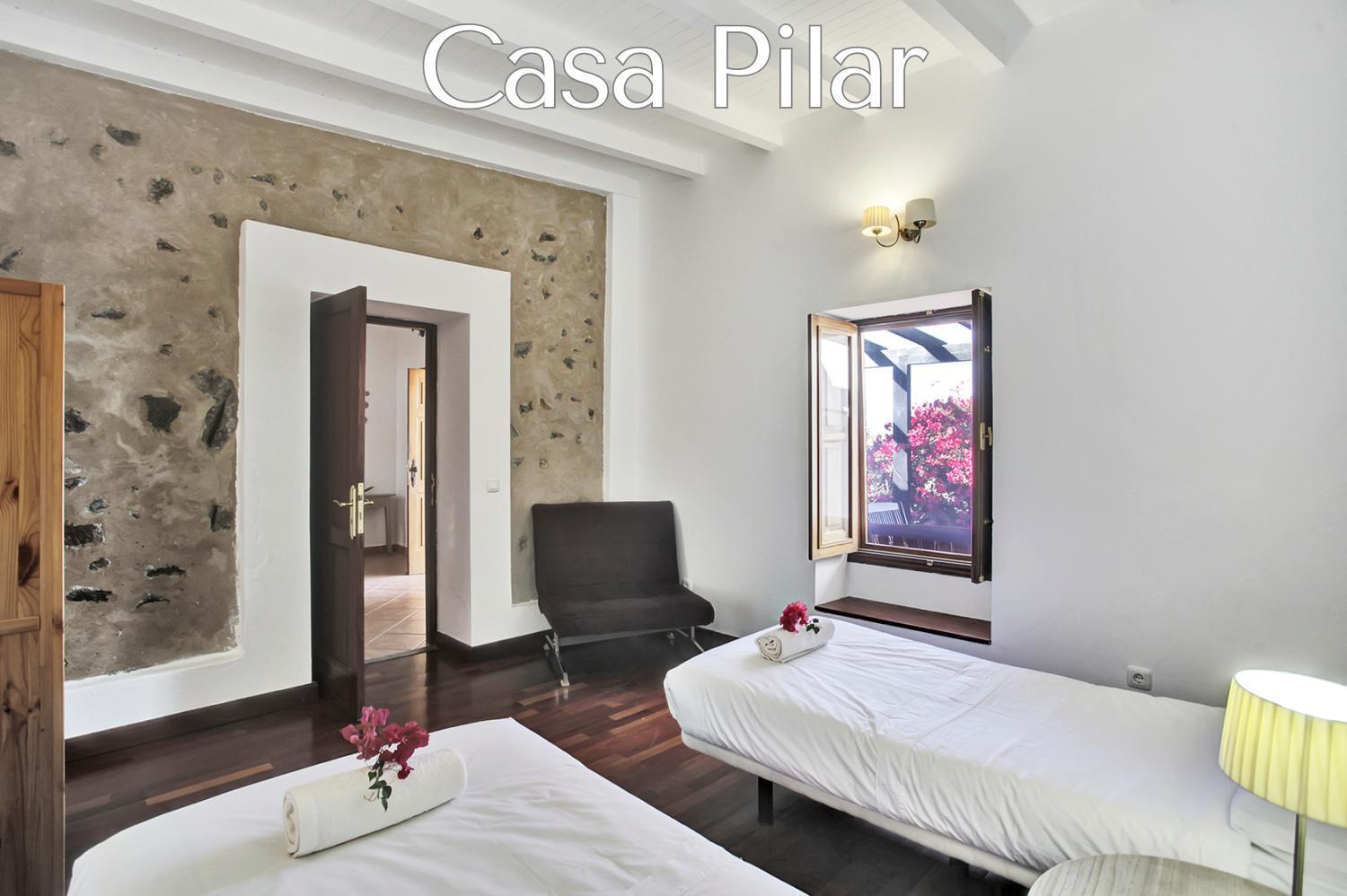 Casa Pilar, Aurora Y Tarabilla En Finca Ecologica Teguitar Zewnętrze zdjęcie
