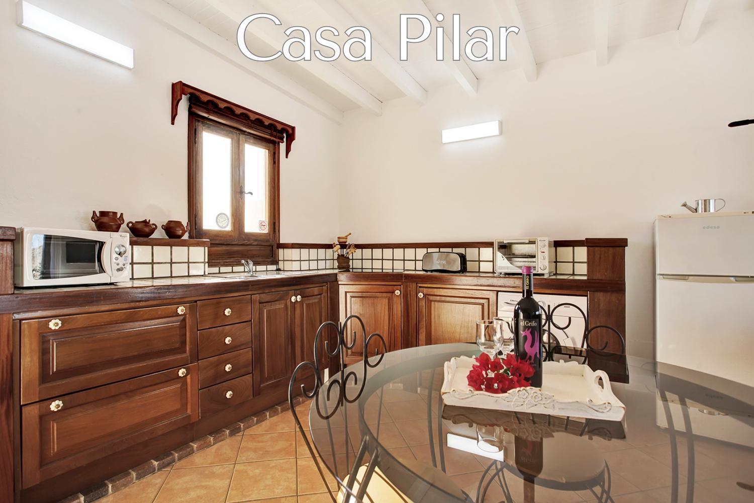 Casa Pilar, Aurora Y Tarabilla En Finca Ecologica Teguitar Zewnętrze zdjęcie